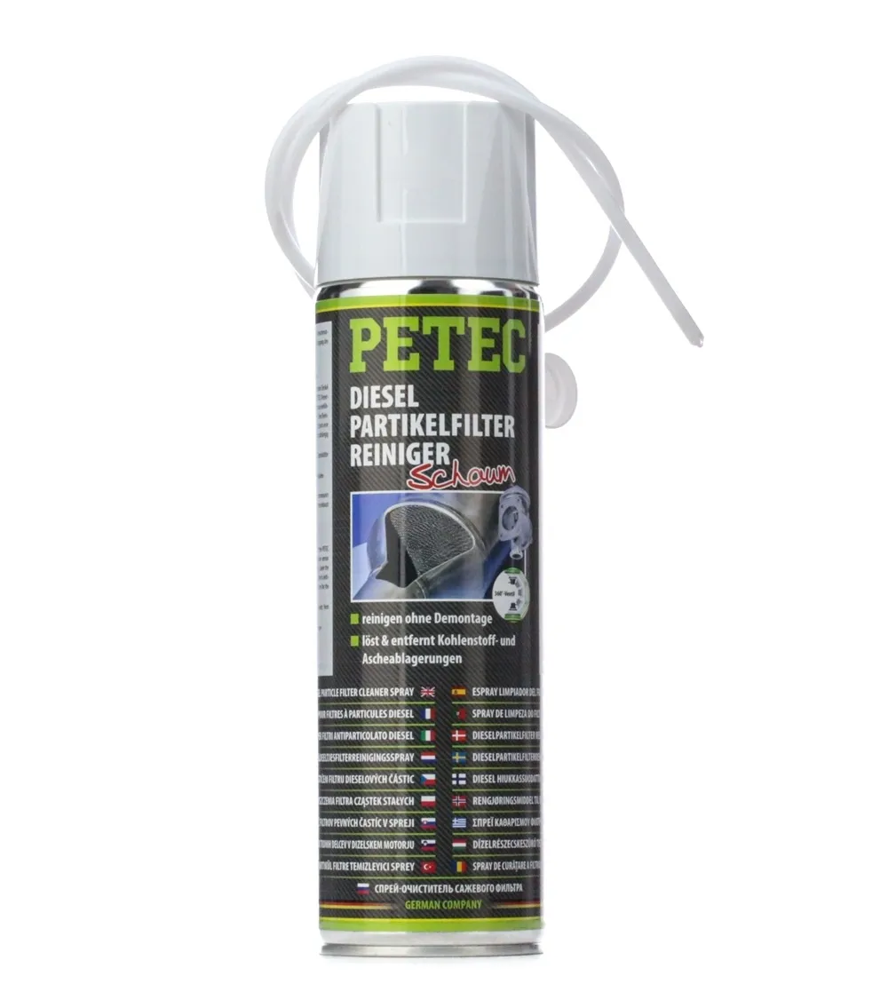 Petec 72550 Dieselpartikelfilter Reiniger 400ml Spray DPF / Roetfilter Reiniger