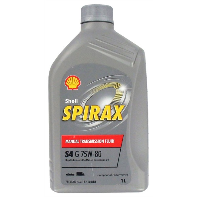 Shell Spirax Versnellingsbak Olie 75W80 - GL4 ( S4G ) 1L
