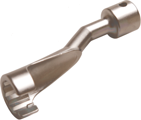Speciale sleutel voor injectieleidingen | voor BMW, Opel 2.5TD, Mercedes-Benz | 10 mm (3/8