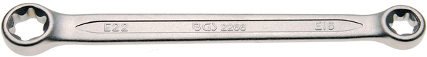 Ringsleutel met E-profiel koppen | E16 x E22