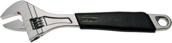 Verstelbare moersleutel met kunststof greep | max. 36 mm