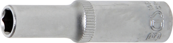 Dopsleutel zeskant diep | 6,3 mm (1/4
