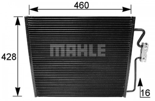 Condensor, airconditioning MAHLE