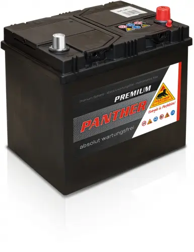 Panther Premium Accu 60AH 12V 230x1750x220mm 390A EN PANTHER PREMIUM