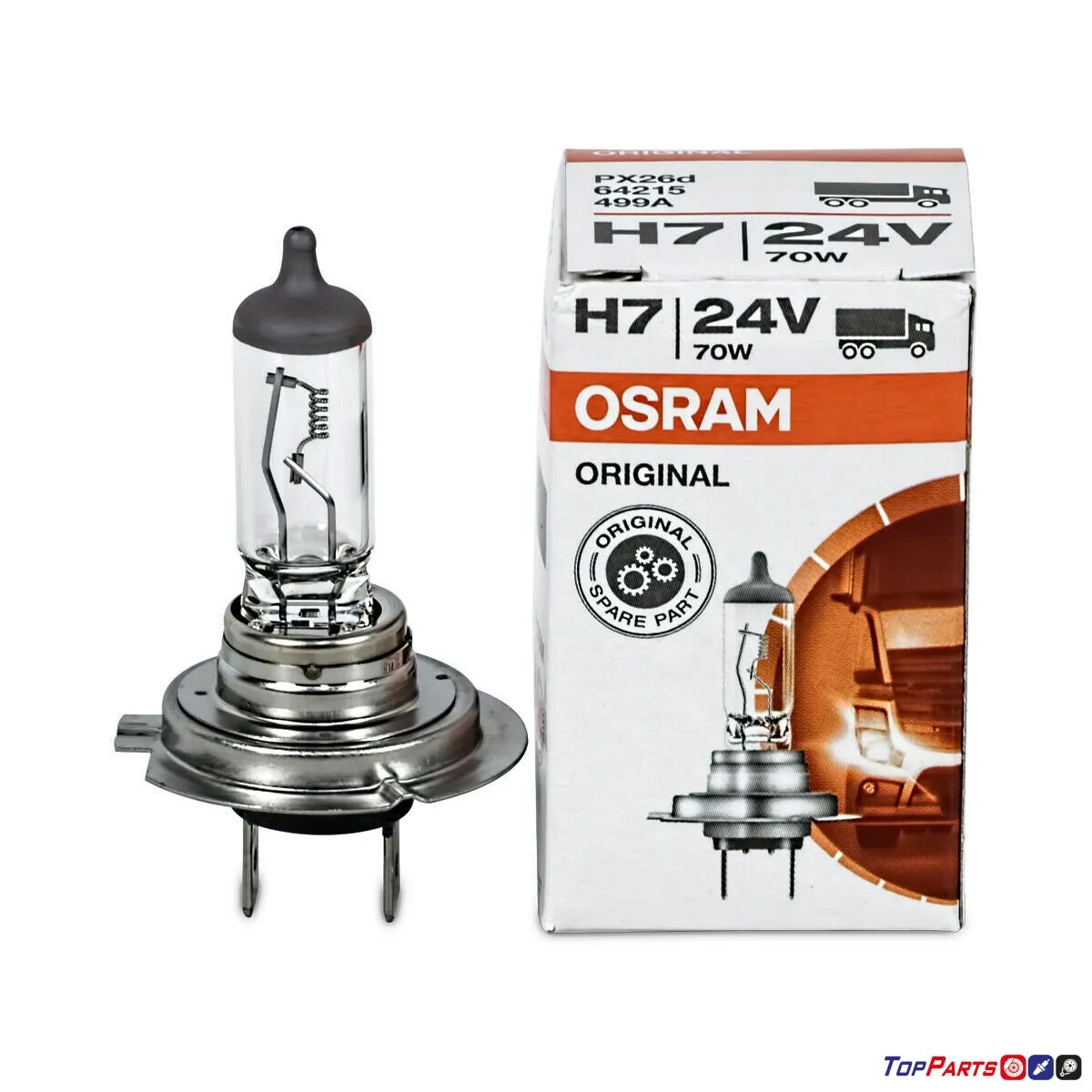 Osram H7 24V 70W LKW TRUCK 3000K ORIGINAL OSRAM 64215