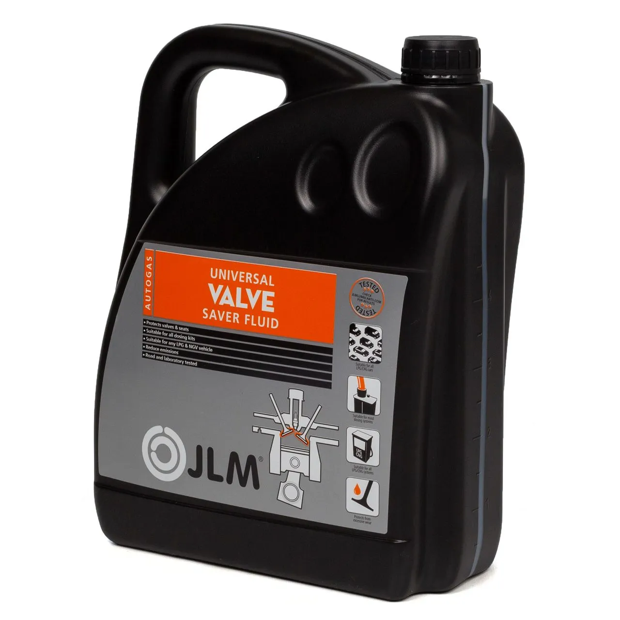 5L JLM Valve Saver Fluid 5 Liter 8718274350258 LPG Kleppen reiniger / beschermer