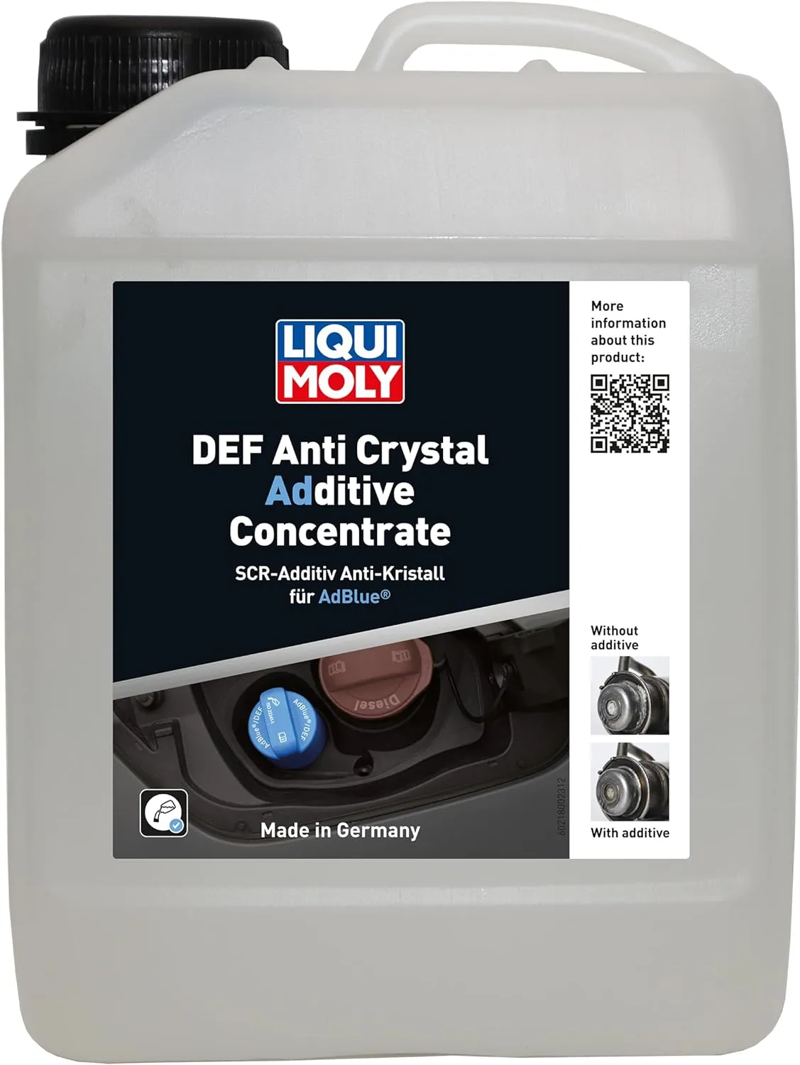 LIQUI MOLY Anti Crystal Additive Concentrate 2.5L ROETFILTER beschermer additief