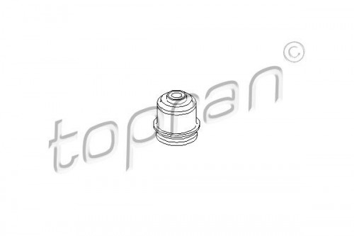 Aslichaam-/motorsteunlager TOPRAN