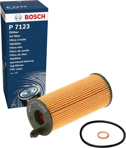 Oliefilter F026407123 Bosch P7123 voor BMW, MINI, TOYOTA BOSCH
