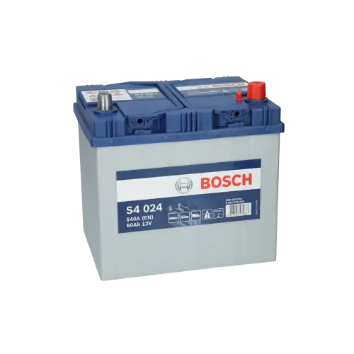 Bosch S4024 Accu / Batterij 12V 60AH 540A 0 092 S40 240 / 0092S40240 Aziatische auto's BOSCH