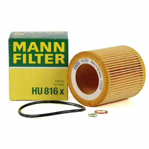 Oliefilter HU816X Mannfilter BMW 1-7 Serie X1-5 E90/91/F30/31/10 11427953129 MANN-FILTER