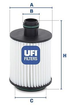 Oliefilter UFI