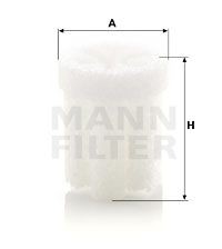 Ureumfilter MANN-FILTER