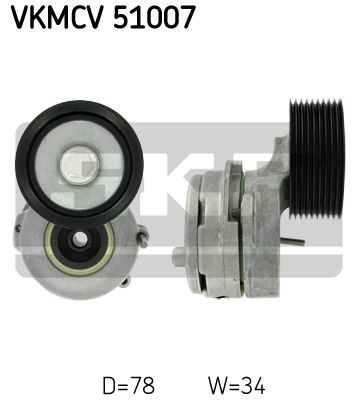 VKMCV 51007 SKF
