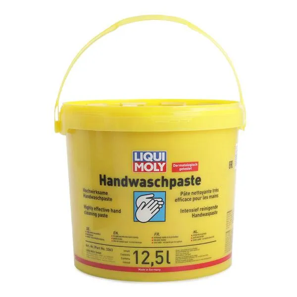 Liqui Moly Handreiniger garagezeep pasta 12.5L emmer voor intensieve reiniging van uw handen