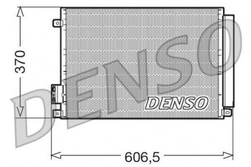 Condensor, airconditioning DENSO