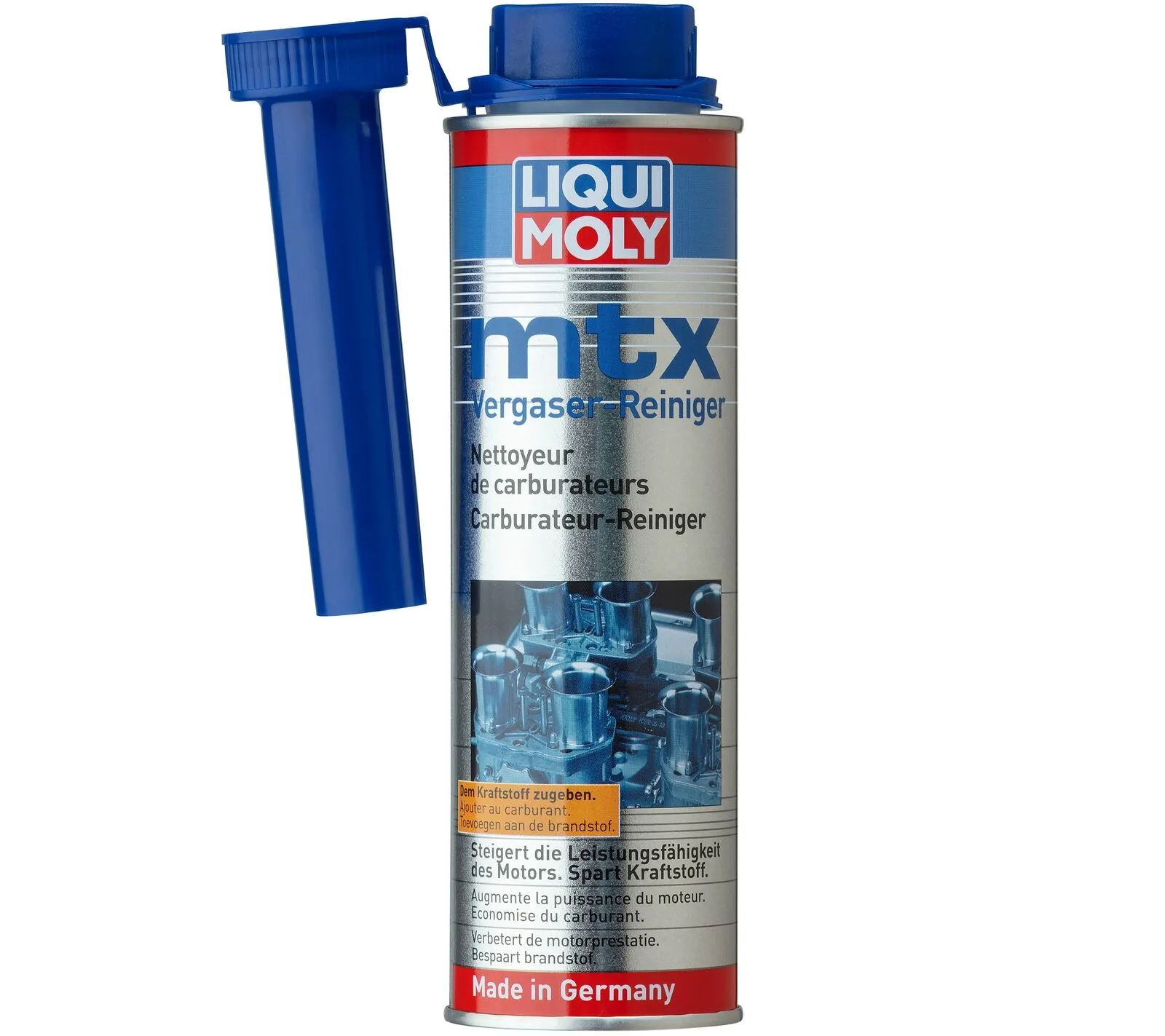 Liqui Moly mtx carburateurreiniger 300 ml benzinebrandstofadditief reiniging
