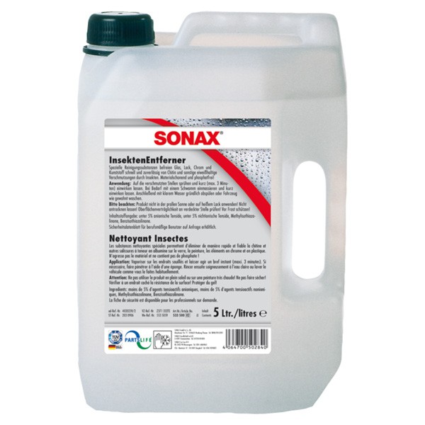sonax 05335000 insectenverwijderaar 5l