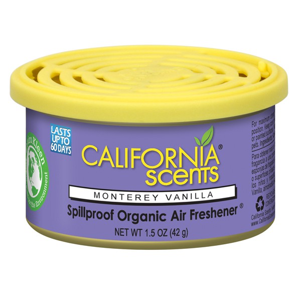 california scents luchtverfrisser monterey vanilla