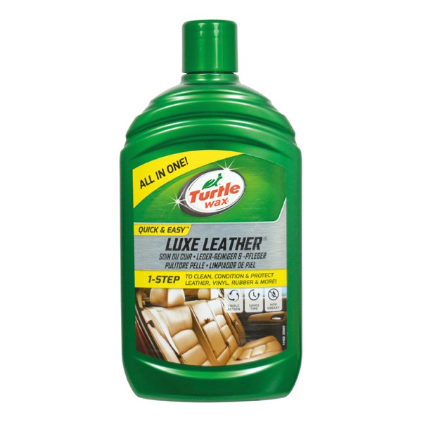 turtle wax 52869 gl luxe leather 500ml