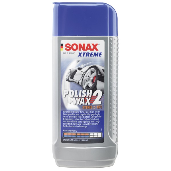 sonax 02071000 extreme polish & wax nr.2 250ml