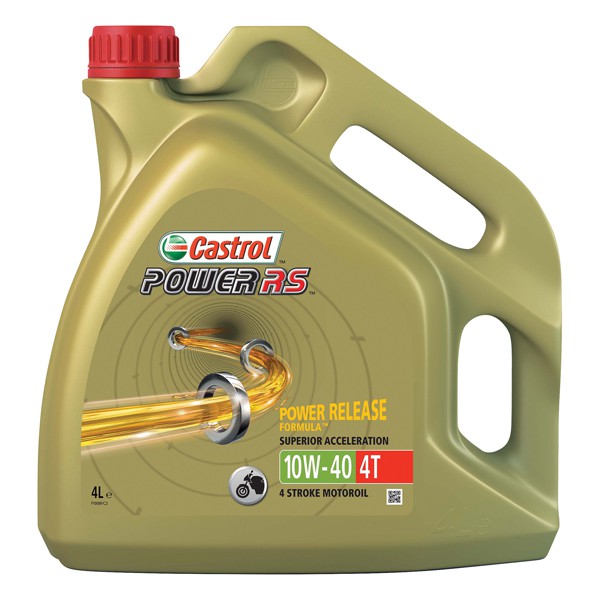 castrol 14dae8 power rs racing 4t 5w-40 4l